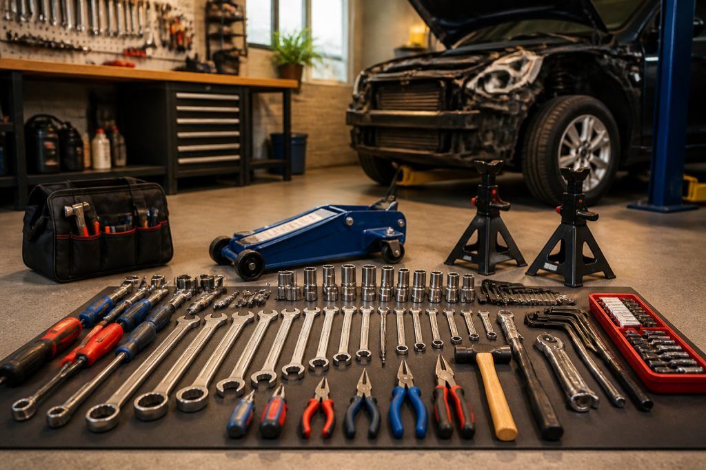 Outils de mecanique automobile pour debutants