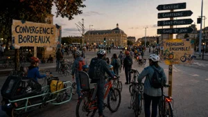 Convergence Bordeaux : départs à 13 h, Quinconces à 16 h et fête jusqu’à minuit