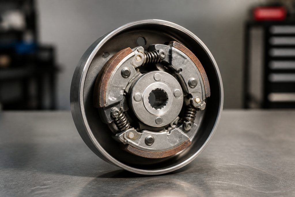 Embrayage centrifuge detaille