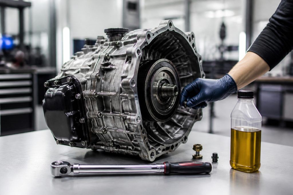 Maintenance de boite de vitesses dsg