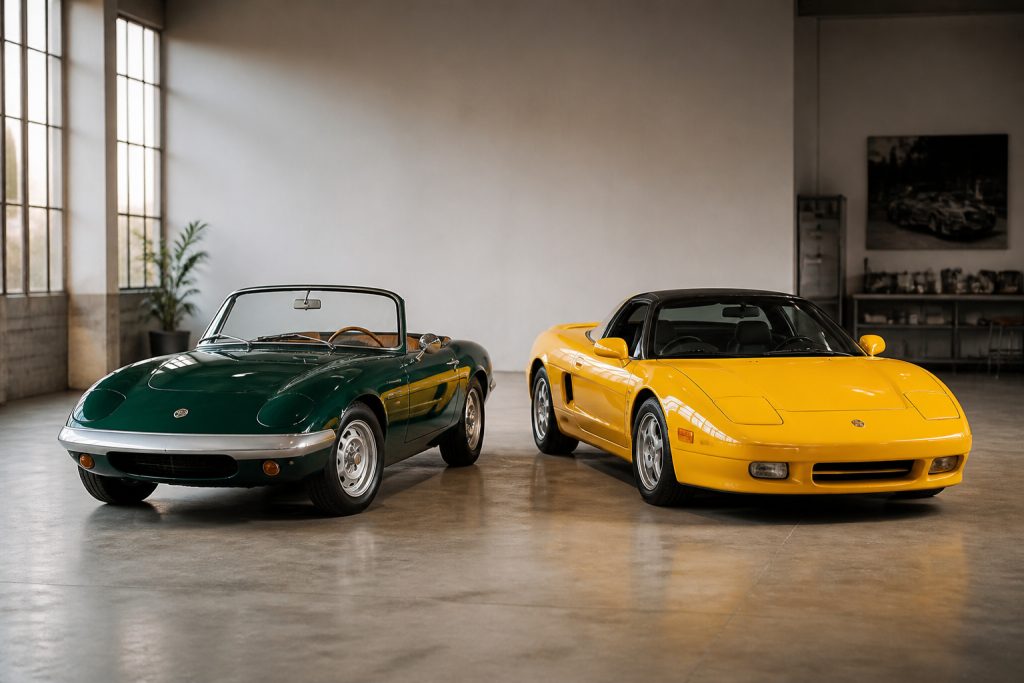 Lotus elan classique vs moderne