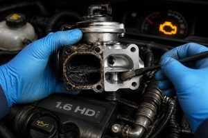 Vanne EGR 1.6 HDi : symptômes, nettoyage et remplacement