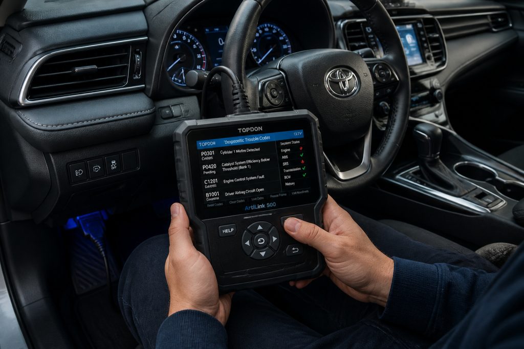 Diagnostic automobile moderne